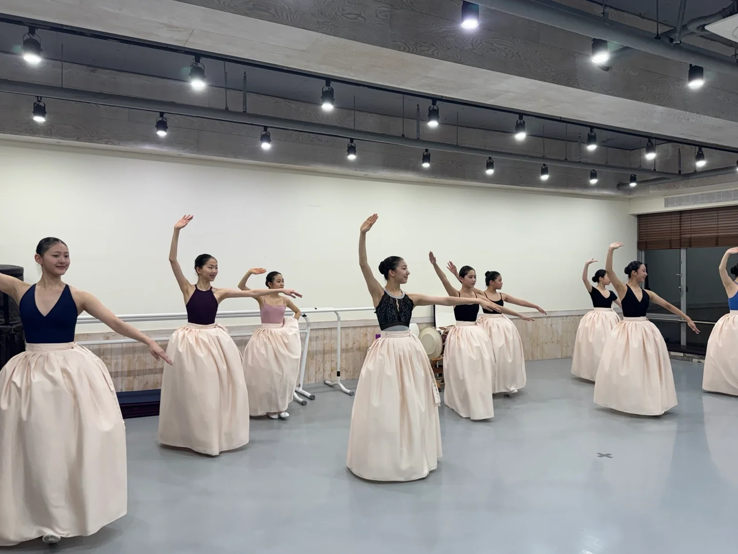 전공반 연습 모습